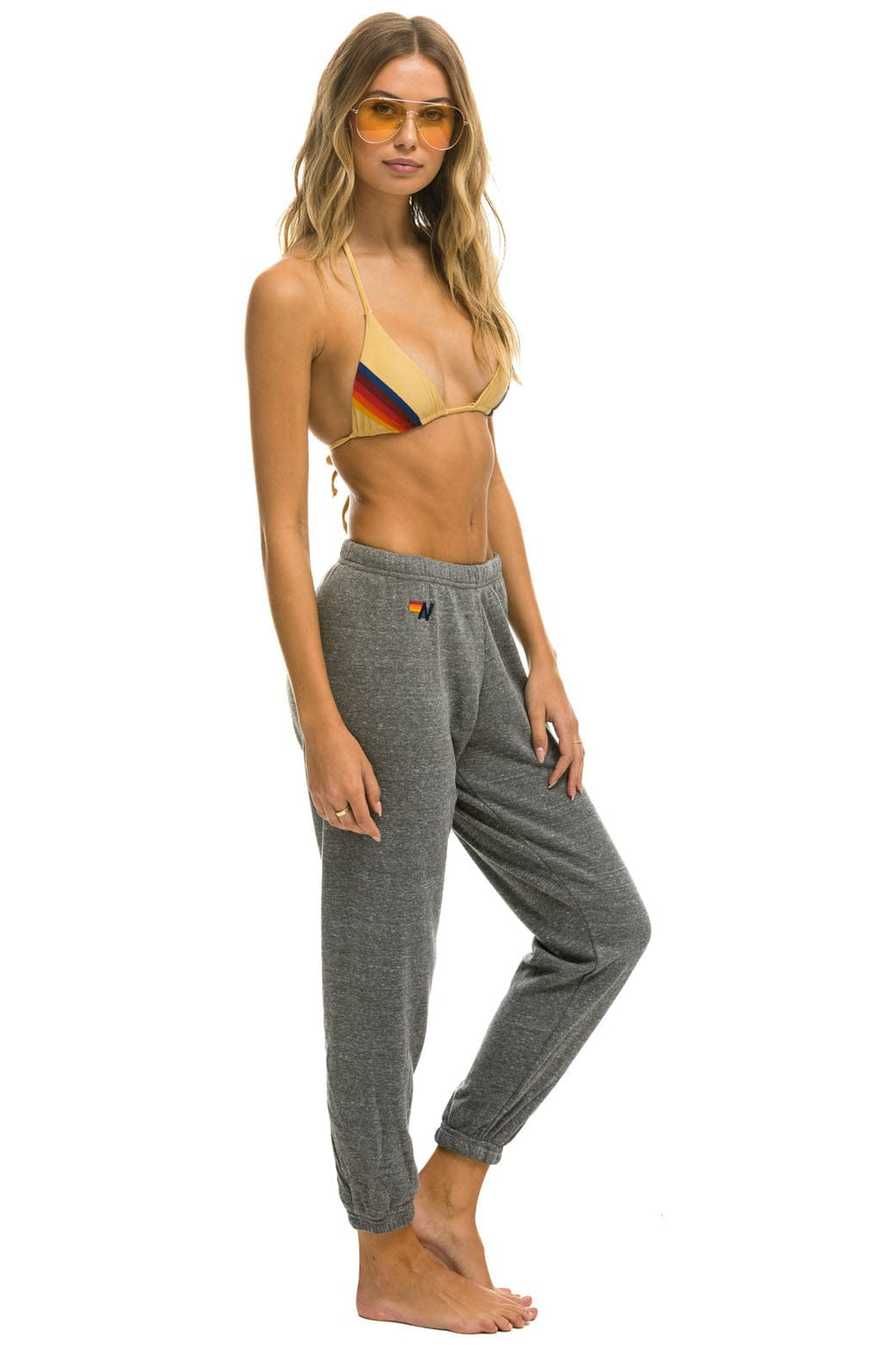 BOLT SWEATPANTS - HEATHER GREY